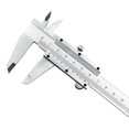 thumbnail image 3 of Riwesomey Calibrador Vernier de acero al carbono de 0-150mm/0-200mm, micrómetro de Metal, herramienta de medición de milímetros y pulgadas Medidores de medidas dimensionales 230 x 80 x 16 mm, 3 of 6