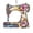B, variant on TIELUTT Sewing Machine Floral Window Hanging Well Dressed Home Christmas Decorations Seasonal Decorations for Home Christmas Hanging Beads for Doorways Garland Outdoor Summer Clear Stretch Cord .8mm