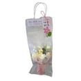 thumbnail image 2 of Ramo de flores de ganchillo con luces, adorno de regalo hecho a mano, flores artificiales Naranja, 2 of 8