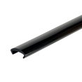 thumbnail image 1 of Outwater Plastics Moldura de canal en U de PVC flexible de 5/8 '' | Borde de muebles negro brillante | Bobina de 25 pies, 1 of 5