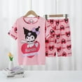 Sanrio Kawaii Hello Kitty Kuromi Cinnamoroll Kids Sleepwears Girls ...