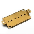 thumbnail image 3 of Placa base de pastilla doble de latón para guitarra eléctrica de 6 cuerdas, accesorio dorado PUENTE 52MM, 3 of 9