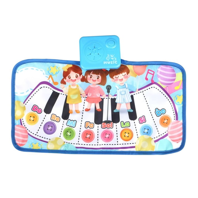 Tapete Musical De Piano Portátil Para Niños, Juguetes Musicales, Tapetes De Música, Teclado, Tapete De Baile, Regalo Para Bebé Eigraketly OD014927-01