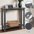 thumbnail image 5 of Convenience Concepts Winston Entryway Hall Table with Shelf, 5 of 8