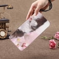 thumbnail image 3 of SUNENAT Cats Funny Animal Womens Wallet Clutch Purse Ladies Phone Card Bag with Strap, 3 of 4