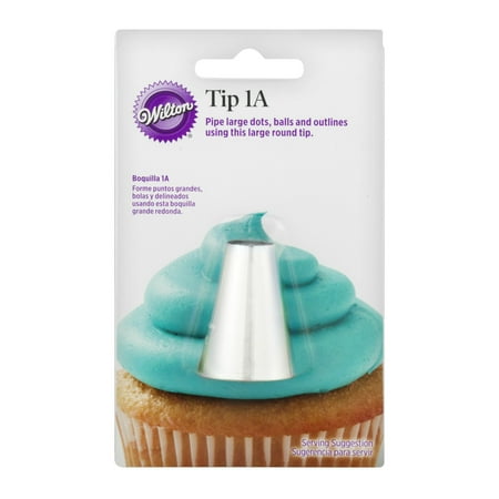 Steeple Tip - (2 Pack) Wilton Tip 1A, 1.0 CT