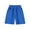 Blue, variant on Boys and Girls Solid Elastic Waist Casual Shorts,Smooth Breathable Woven Mid-Thigh Loose Fit Short Pants for Kids,Daily Casual Bottoms for Sports,Family Outings & Outdoor Activities Ages 1-15