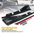 thumbnail image 4 of Parrilla frontal Xprite Black Widow para Jeep Wrangler JL JT, 4 of 7