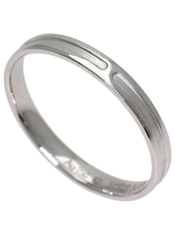 Pre-Owned Hermes Empreinte #62 Ring, 18K White Gold, Women's