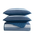 thumbnail image 6 of Nautica - King Quilt Set, Cotton Reversible Bedding with Matching Shams, Home Decor for All Seasons Coveside Blue, King, 6 of 9