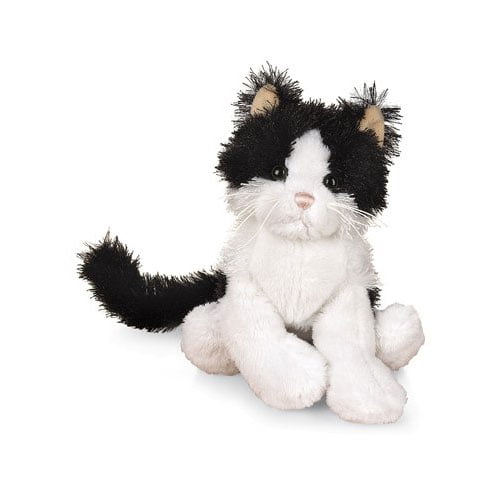 Beanie Black & White Cat  HM016 Details about   GANZ Webkinz 9 "Long Plush 