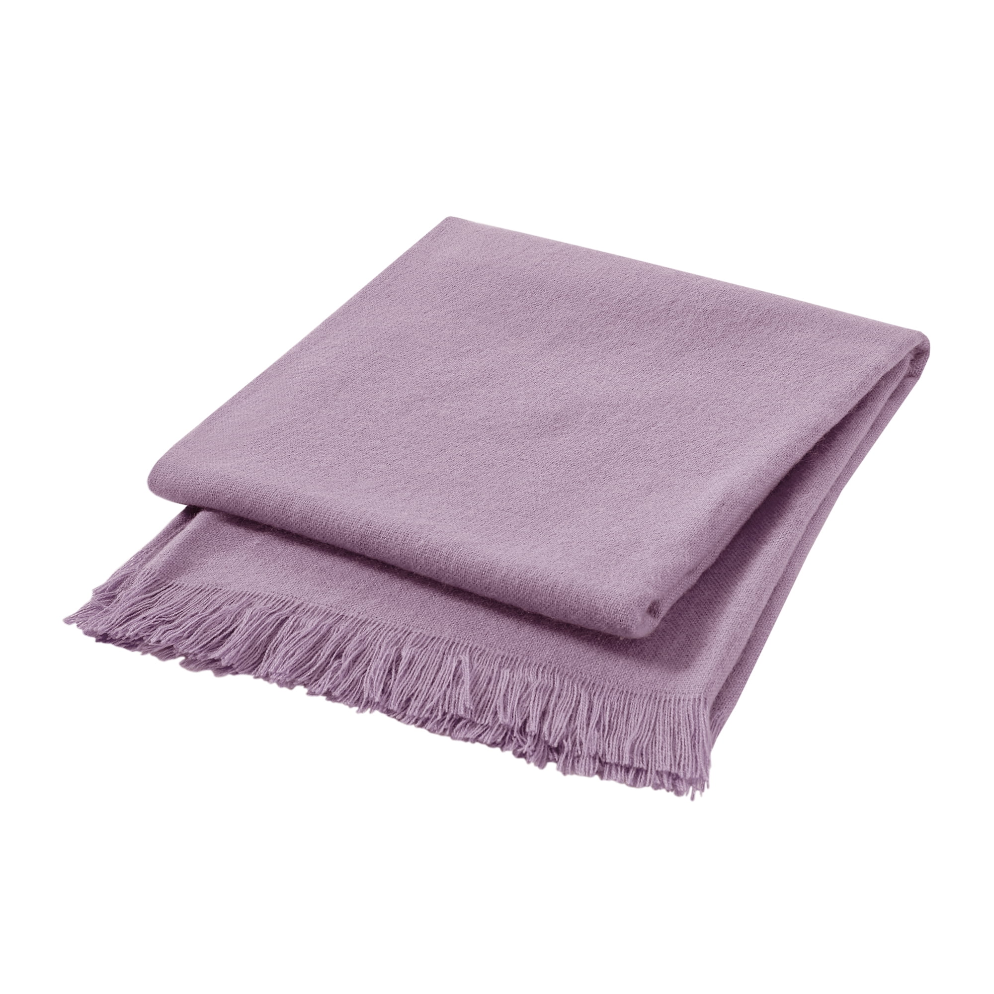 Mainstays 5-Piece Purple Check Comforter Set, King