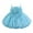 Blue, variant on Summer Baby Dress Tulle Off Shoulder Sleeveless Bow Princess Gown for Christening, Toddler Party Formal Wear 6-9 Months,Red