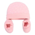 thumbnail image 1 of Set Baby Creysi Niña 0-3 M Gorro y Zapatos Rosa 3 Piezas, 1 of 4