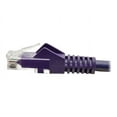 thumbnail image 3 of Eaton Tripp Lite Series Cat6 Gigabit Snagless Molded (UTP) Ethernet Cable (RJ45 M/M), PoE, Purple, 2 ft. (0.61 m) - Patch cable - RJ-45 (M) to RJ-45 (M) - 2 ft - UTP - CAT 6 - IEEE 802.3ab/IEEE 802.5 - molded, snagless, stranded - purple, 3 of 5