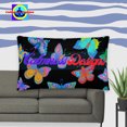 thumbnail image 3 of Papillons, Motif de Designers, Oreiller Premium, 3 of 4