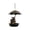 Squirrel, variant on HOARBOEG Vintage Metal Bird Feeder with Umbrella, Hanging Outdoor Bird Bath for Garden Yard Patio, Rustic Bronze Finish Wild Bird Feeder & Decoration, Antique Style Hanging Birdhouse
