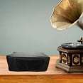 thumbnail image 2 of QIDITONG Turntable Dust Cover Vintage Gramophone Dust Cover Waterproof And Dustproof Protective Case For Turntables Record Players, 2 of 5