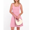 thumbnail image 4 of CIENVNSTG Summer Dresses for Women 2025 Casual Loose Sleeveless Sundresses Tank Dresses Pink L, 4 of 5