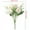 F, variant on Flowers Silk Roses Artificial Flowers in Vase, Faux Flower Plant Arrangement Suitable for Home Office Decoration