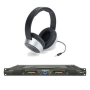 Samson Servo 120a 120-Watt Power Amplifier and SR550 Closed Back Headphone Bundle