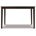thumbnail image 6 of Signature Design by Ashley Contemporary Kimonte Dining Table, Dark Brown, 6 of 9