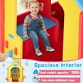 thumbnail image 4 of iYofe Playhouse for Kids Toddlers, Indoor & Outdoor PlayHouse, EVA Play Houses with Pretend Kitchen/Food/Cookware Set/Chair, Girls Boys Pretend Play Toy Gift, Screwless Easy Assembly, 4 of 6