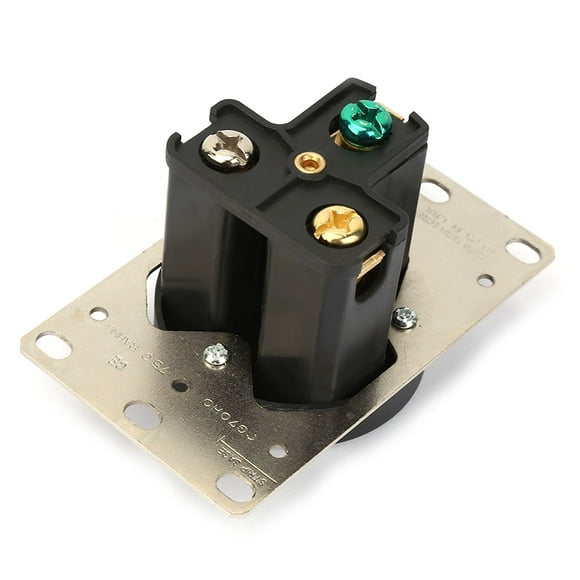 Hilitand Power Socket, NEMA6-30R 30A 250V Industrial 3 Holes Sockets Plug Wire Connector