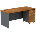 thumbnail image 1 of Bush Business Series C 72" Computer Desk in Natural Cherry - Engineered Wood, 1 of 3