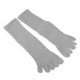 thumbnail image 7 of Unique Bargains 1 Pair Full Finger Five Toe Socks Unisex Non Slip Daily Fit Finger Socks Gray, 7 of 7