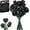 Black, variant on EP EXERCISE N PLAY Rose Flower Bouquet Building Set,Artificial Flowers Block Set Gift for Adult Home Decor (Red)