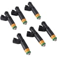thumbnail image 2 of LOUVEROLA 6PCS Fuel Injectors For FORD F-150 HERITAGE MUSTANG 1999-2004 3.8L 4.2L YR3E-A4A, 2 of 5