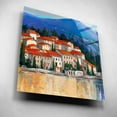 thumbnail image 2 of Epic Art 'Italian Village II' by Tim O'Toole, Acrylic Glass Wall Art, 12"x12", 2 of 7