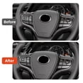 thumbnail image 3 of Car Steering Wheel Paddle Shifter ABS Material for 2018-2025 Lexus ES & 2023-2025 Lexus RX Car Interior Accessories 2pcs, Black, 3 of 8
