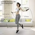 thumbnail image 5 of Jump Rope, Tangle-Free Rapid Speed Jumping Rope Cable with Ball Bearings for Women, Men, and Kids, Adjustable Steel Jump Rope Workout with Foam Handles for Fitness, Home Exercise & Slim Body, 5 of 14