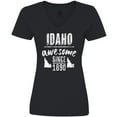 thumbnail image 3 of Inktastic Idaho Awesome Since 1890 Women's V-Neck T-Shirt, 3 of 5