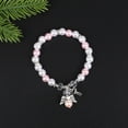 thumbnail image 3 of Pearl for Cross Angel Rosary Bracelet Catholic Rosary Hand Dress Accessory for Baby Shower Wedding Boy and Girl Gift Dec, 3 of 9