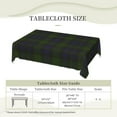 thumbnail image 6 of Rectangle Table Cloth, Bonner Clan Tartan Resistant Washable Tablecloth Decorative Table Cover for Dining, Indoor and Outdoor, 6 of 6