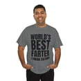 thumbnail image 5 of World's Best Farter I mean Father - Unisex Heavy Cotton Tee, 5 of 12