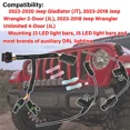 thumbnail image 2 of Daytime Running Light DRL Adapter Wiring Harness for 18-23 Jeep Wrangler JL & JT, 2 of 5