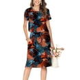 thumbnail image 1 of Vestido casual Simier Fariry Summer Manga Corta Floral S, 1 of 6