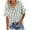 Green, variant on Heisall Womens Blouses Short Sleeve Turn-Down Collar Casual Cotton-Linen Style Striped Stylish Tops