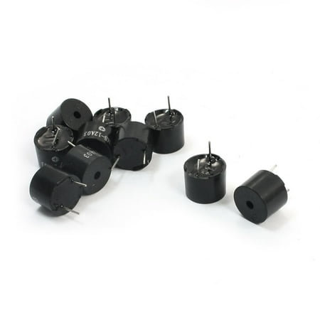 10pcs 12x9.5mm Long Sound Active Electromagnetic Buzzer Integrated DC3V