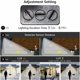 thumbnail image 5 of Focos exteriores ultradelgados, luz LED con sensor de movimiento de ahorro de energía con carcasa de aluminio fundido a presión, soporte de metal ajustable para jardines y patios, clasificación de, 5 of 5