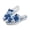 Blue Hibiscus Flowers, variant on Chririnla Floral Small Bird Mules Shoes for Women Open Back Spring Shoes Hummingbird Pattern Garden Clogs Lightweight Comfort Walking Sneakers Arch Support Beach Sandals