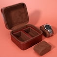 thumbnail image 4 of Portable Protection Zipper Watch Box Travel Watch Case for 2 Watches Jewelry Display Gift Box Storage Organizer, 4 of 4