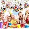 thumbnail image 6 of Rvaymup Soccer Game Celebration Swirl Decorations, Football Themed Party Supplies, 6 of 7