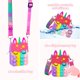 thumbnail image 5 of Monedero Pop Bag Civan con forma de unicornio con juguete para niñas y mujeres, 5 of 6