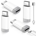 thumbnail image 1 of Adaptador xiwxi Lightning a USB-C, paquete de 4, carga rápida, 1 of 8