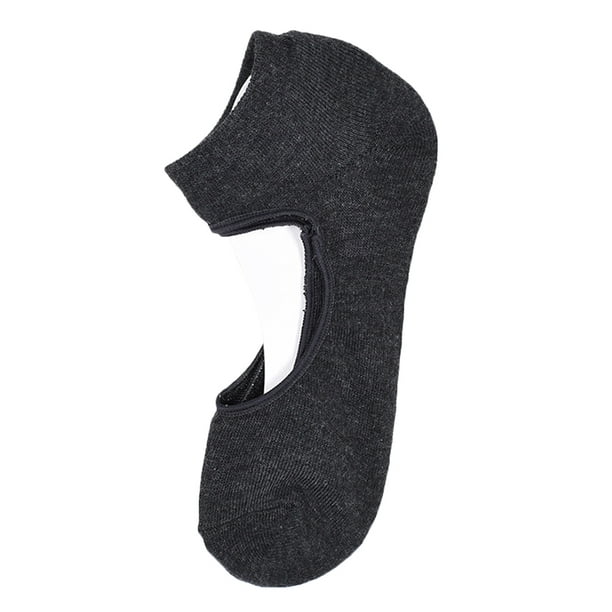 Electronicheart Women Yoga Pilates Short Ankle Cotton Socks Anti Backless  sports socks Slip Open Top Backless Breathable Sports Socks